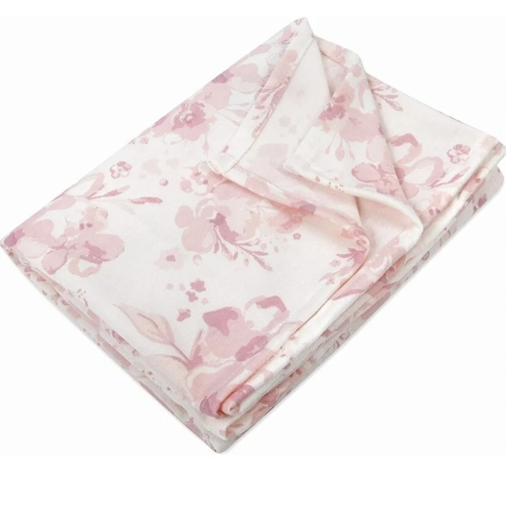 Wendy Bellissimo Girls Photo Op Headband & Swaddle Pink New with Tags Floral